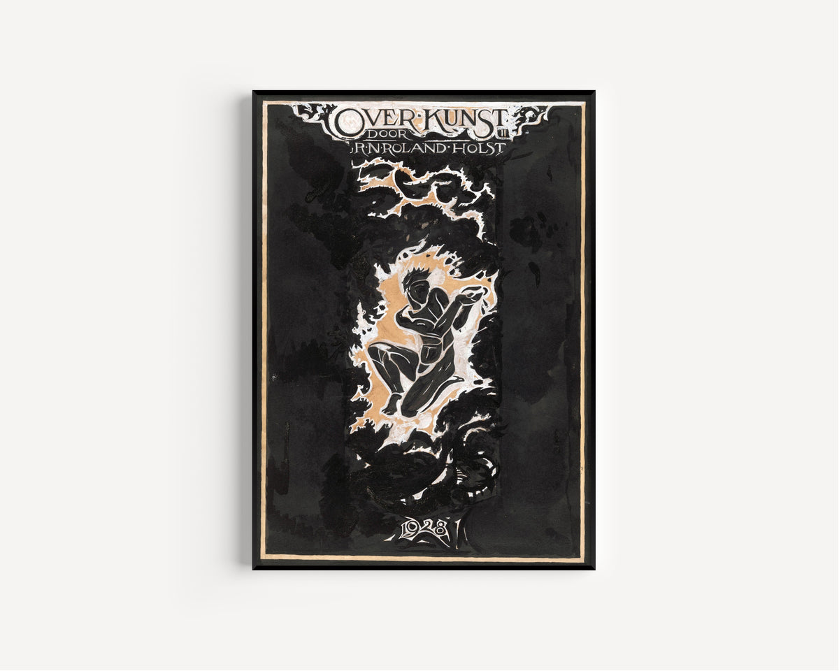Richard Roland Holst — Cover Design for Over Kunst | Art Nouveau Design Print