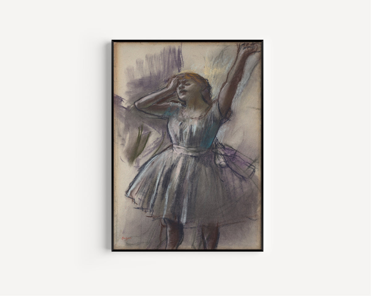 Edgar Degas — Dancer Stretching | Fine Art Print