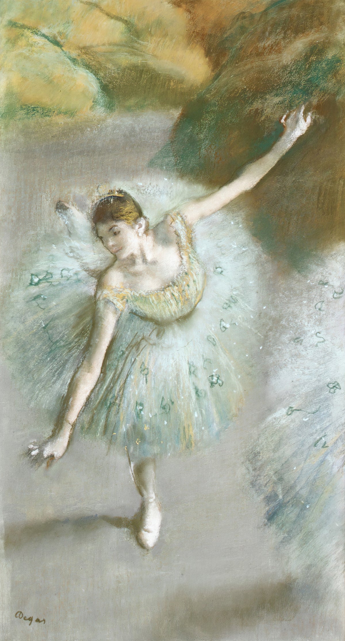 Edgar Degas — Dancer in Green | Fine Art Print