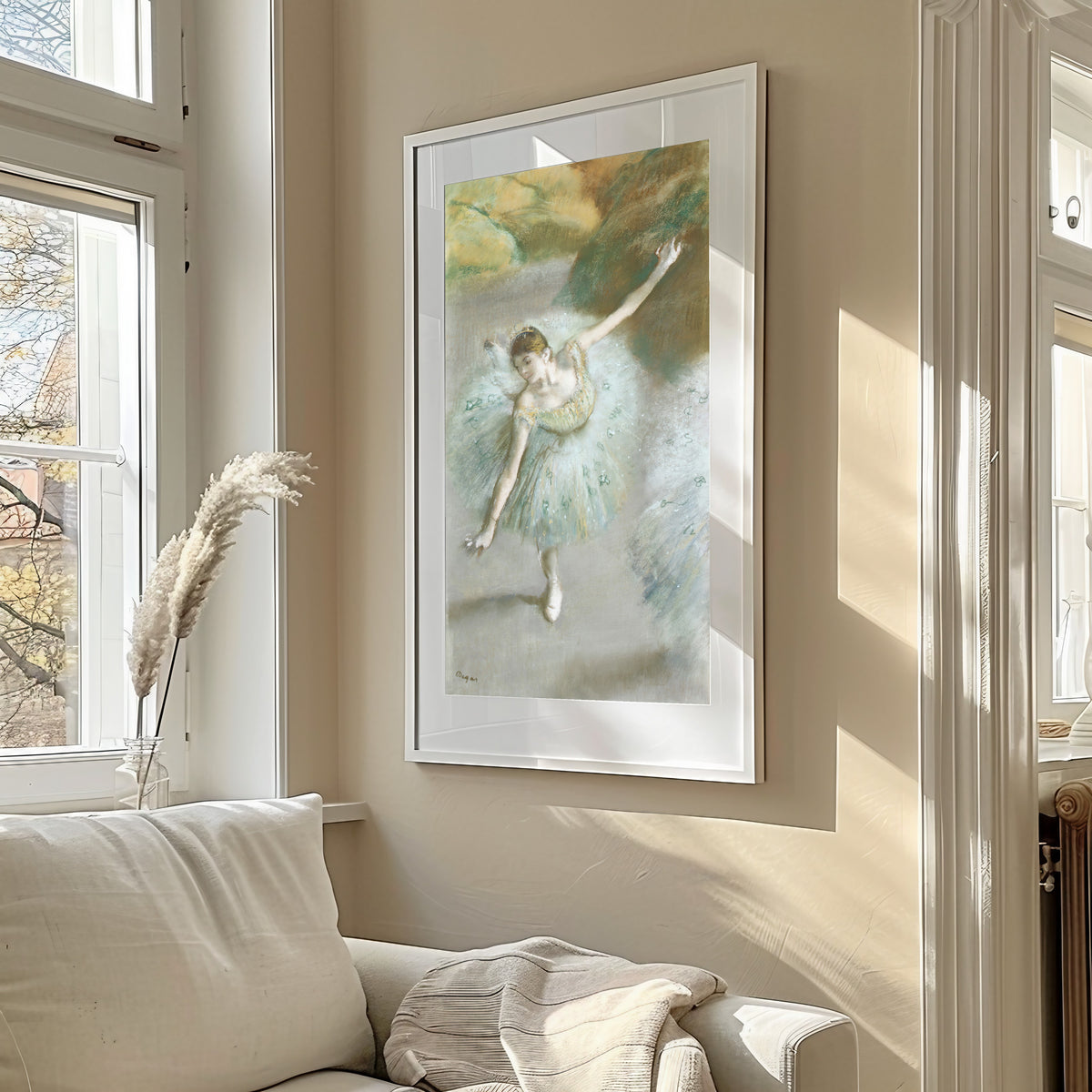 Edgar Degas — Dancer in Green | Fine Art Print