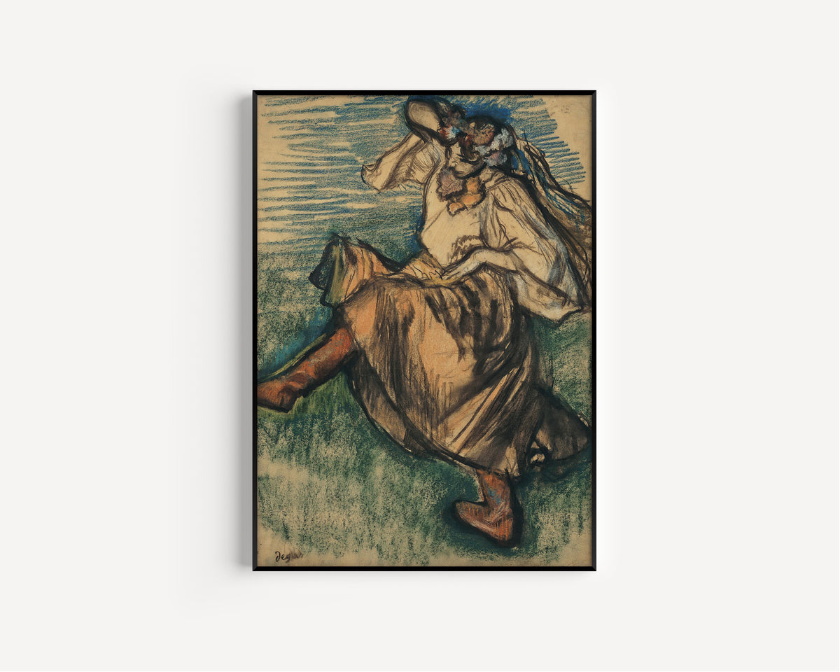 Edgar Degas — Dancer in Ukrainian Dress | Fine Art Print