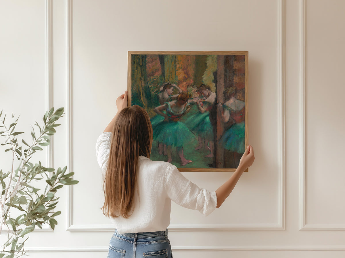 Edgar Degas — Dancers, Pink and Green | Fine Art Print