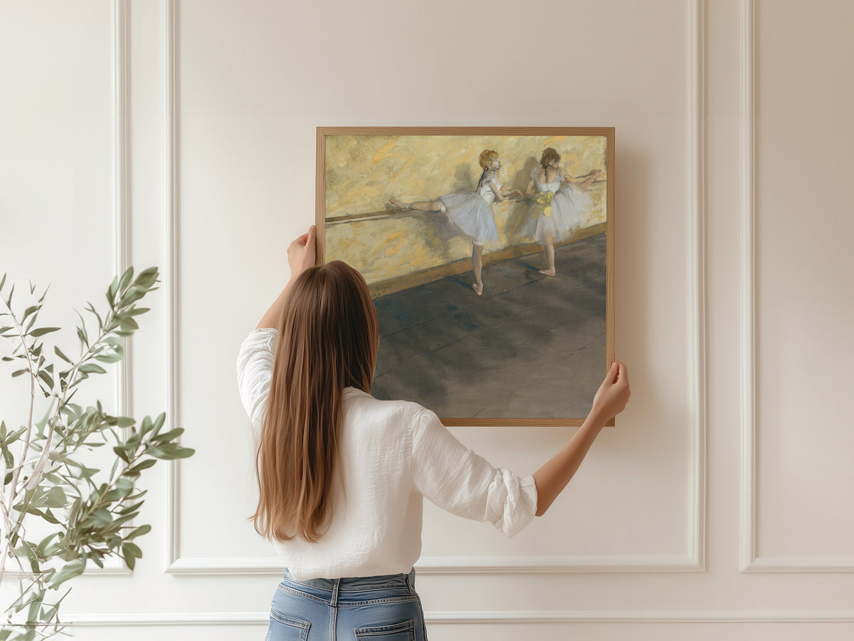 Edgar Degas — Dancers Practicing at the Barre | Fine Art Print