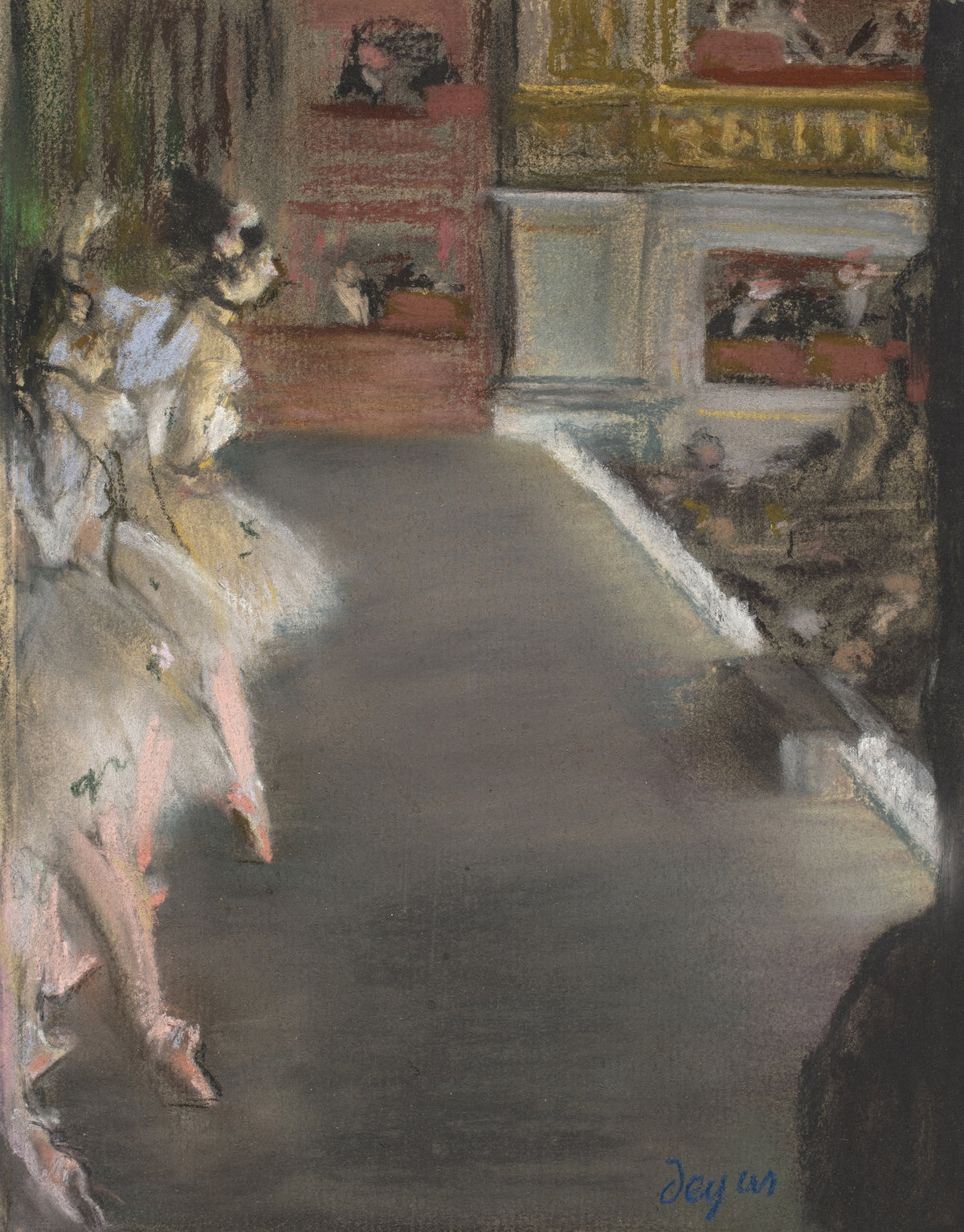 Edgar Degas — Dancers at the Old Opera House | Fine Art Print