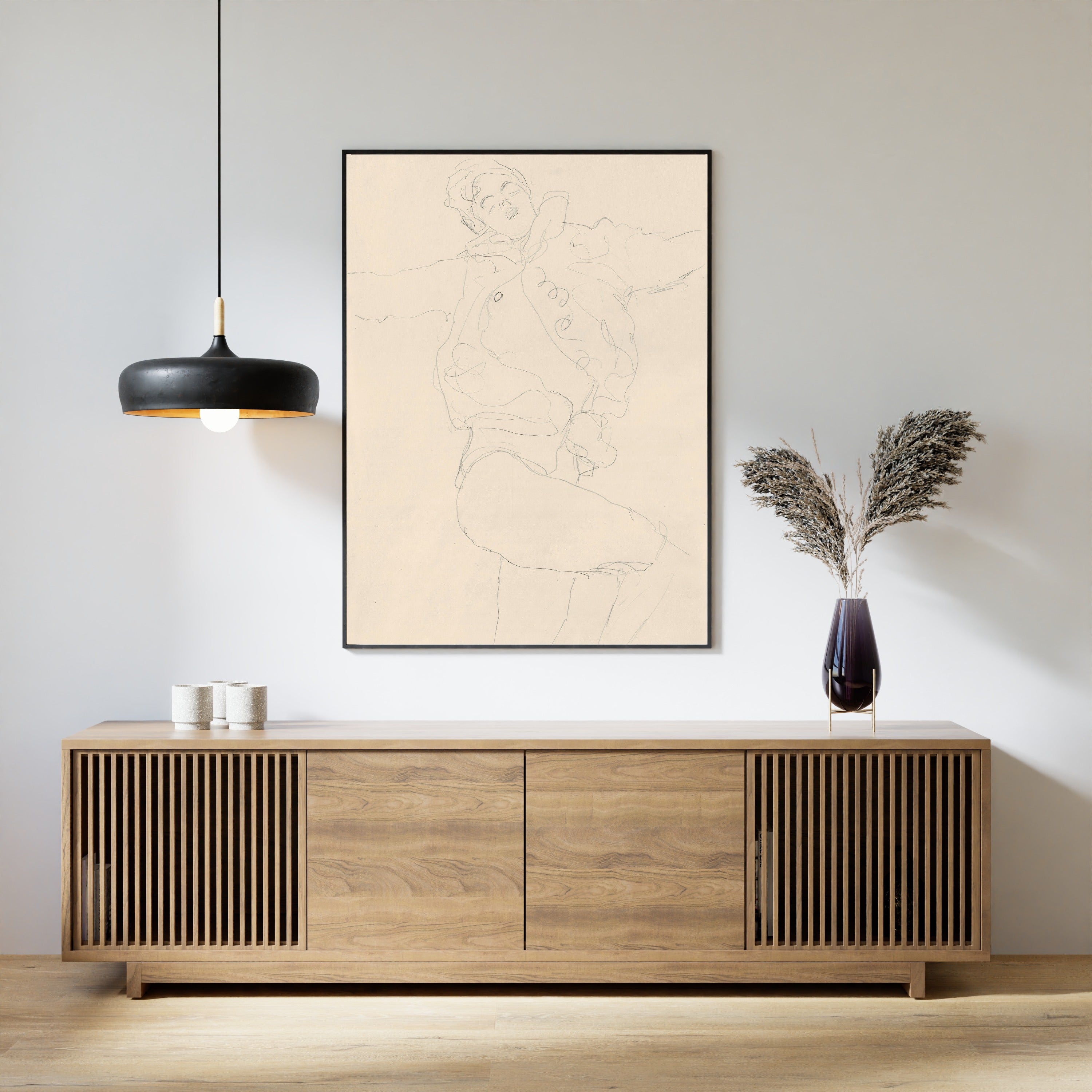 Gustav Klimt — Dancing Woman with Cape | Fine Art Print