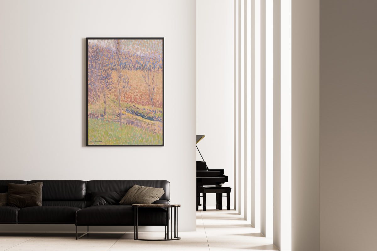 Henri Martin — Dans le Brouillard | Pointillist Landscape Print