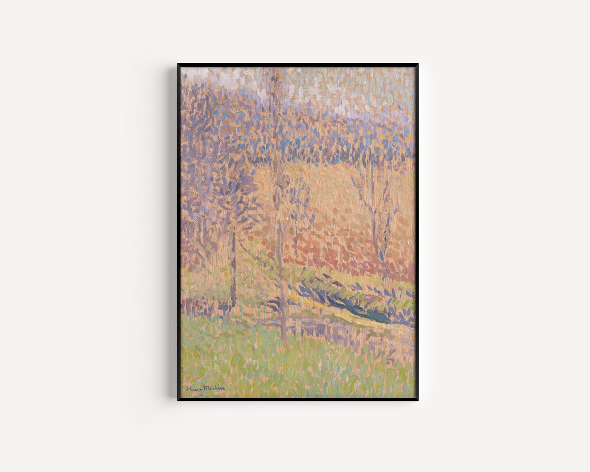 Henri Martin — Dans le Brouillard | Pointillist Landscape Print