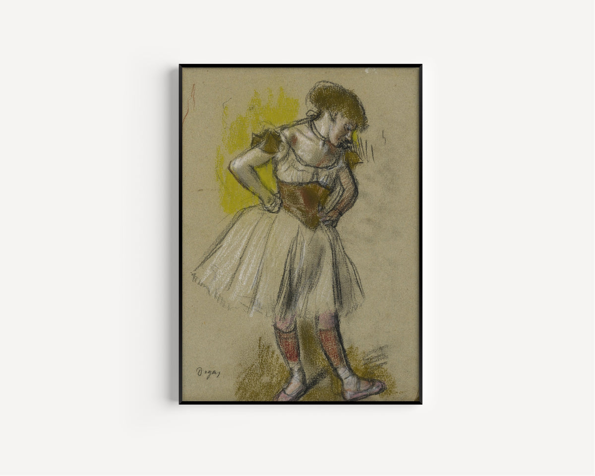 Edgar Degas — Danseuse (Hands on Hips) | Fine Art Print
