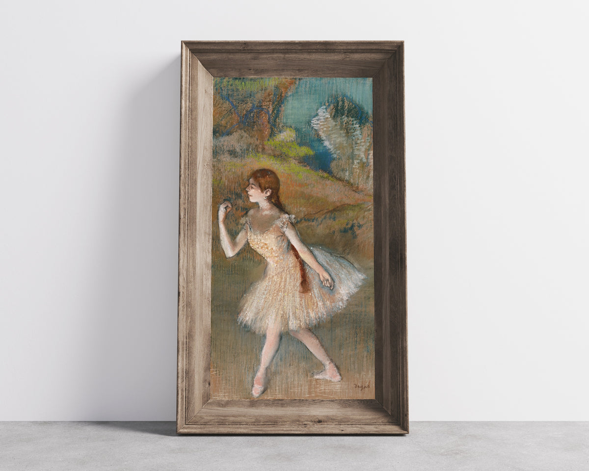 Edgar Degas — Danseuse (Long Auburn Hair) | Fine Art Print