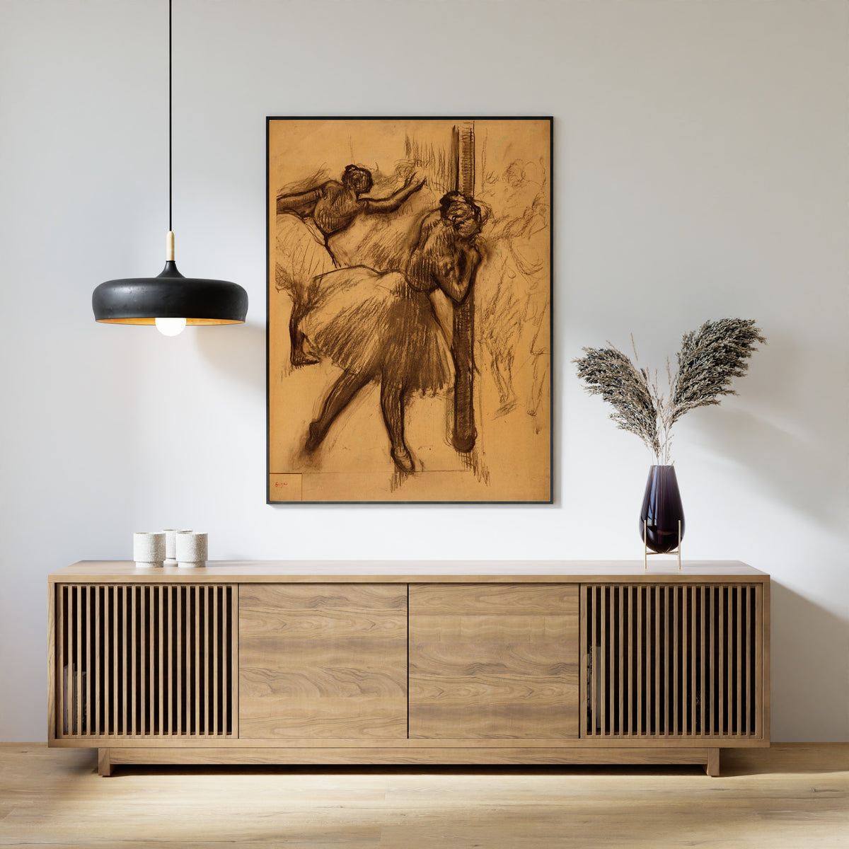 Edgar Degas — Danseuse, appuyée à une colonne | Fine Art Print
