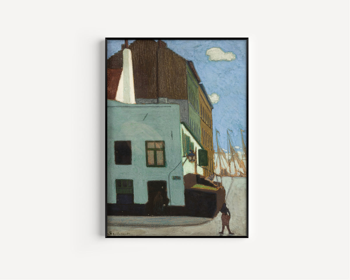 Léon Spilliaert — De Preekstoel, Ostende | Symbolist Art Print