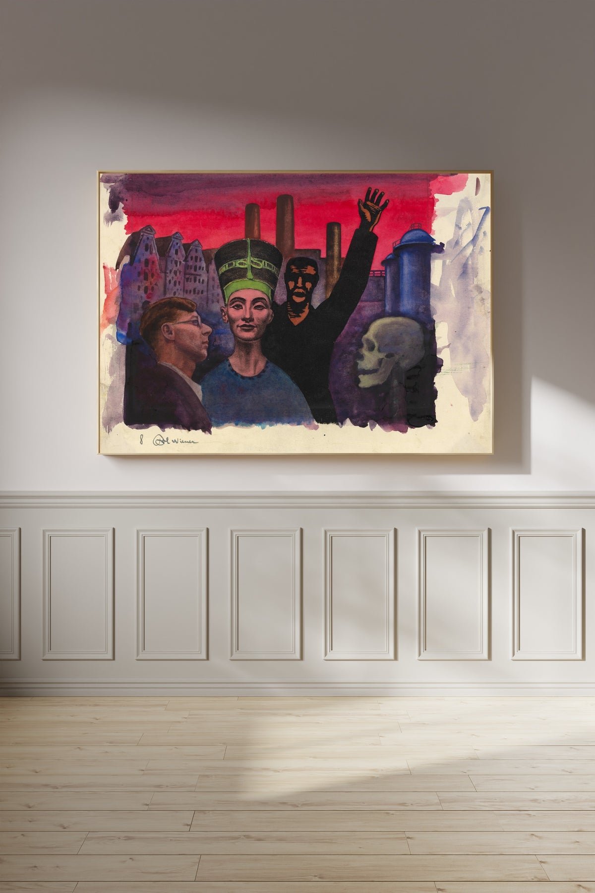 Karl Wiener — De Profundis (Fantasies on Trakl's Poems) | Surreal Art Print
