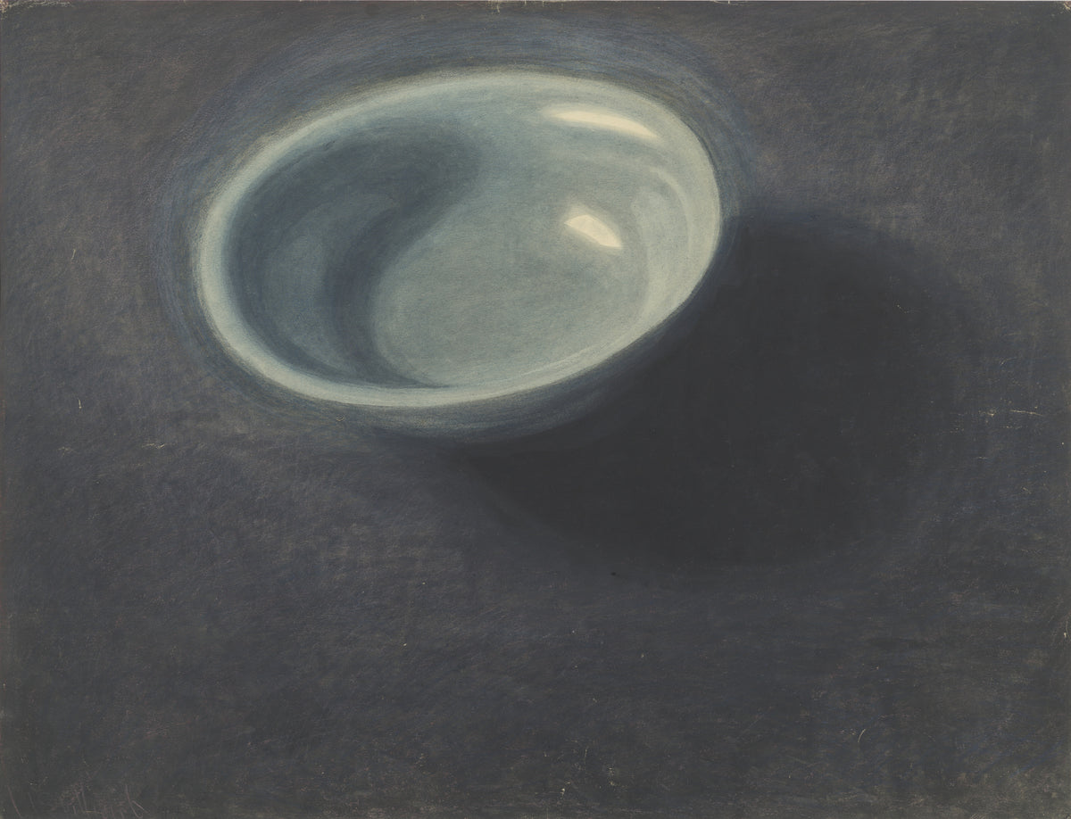 Léon Spilliaert — De blauwe teil | Symbolist Art Print