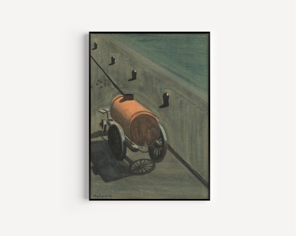 Léon Spilliaert — De waterkar | Symbolist Art Print