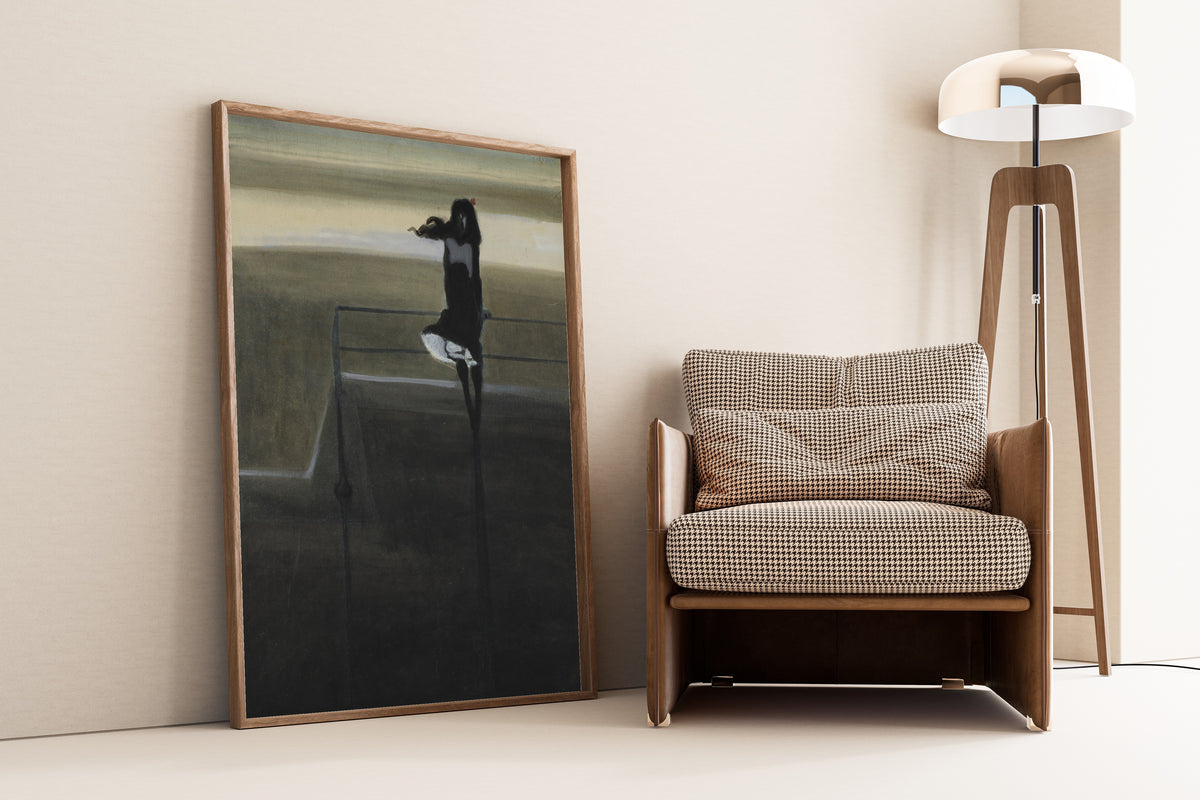 Léon Spilliaert — De windstoot | Symbolist Art Print
