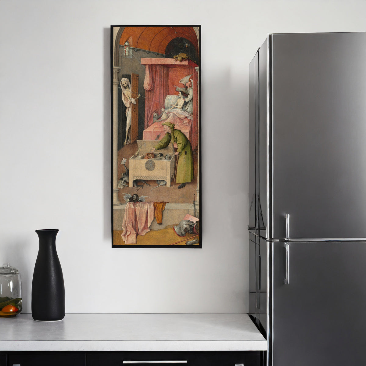 Hieronymus Bosch — Death and the Miser | Fine Art Print