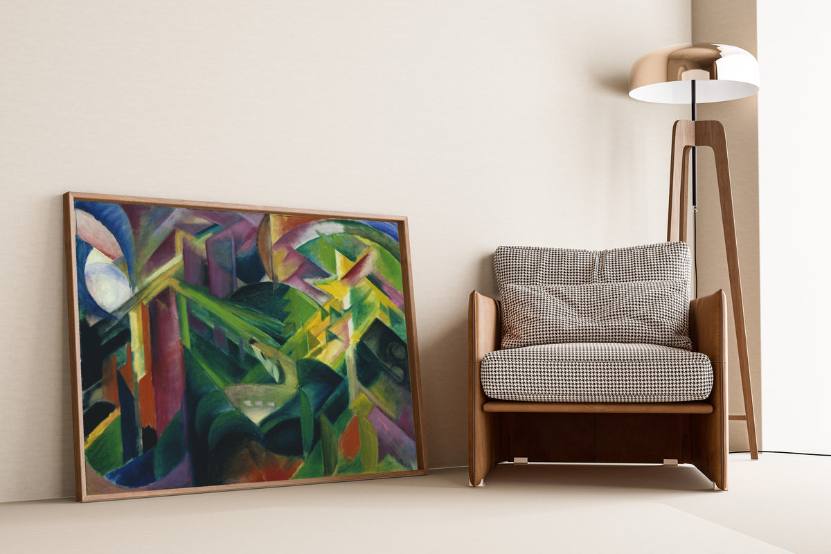 Franz Marc — Deer in the Monastery Garden | Expressionist Fine Art Print