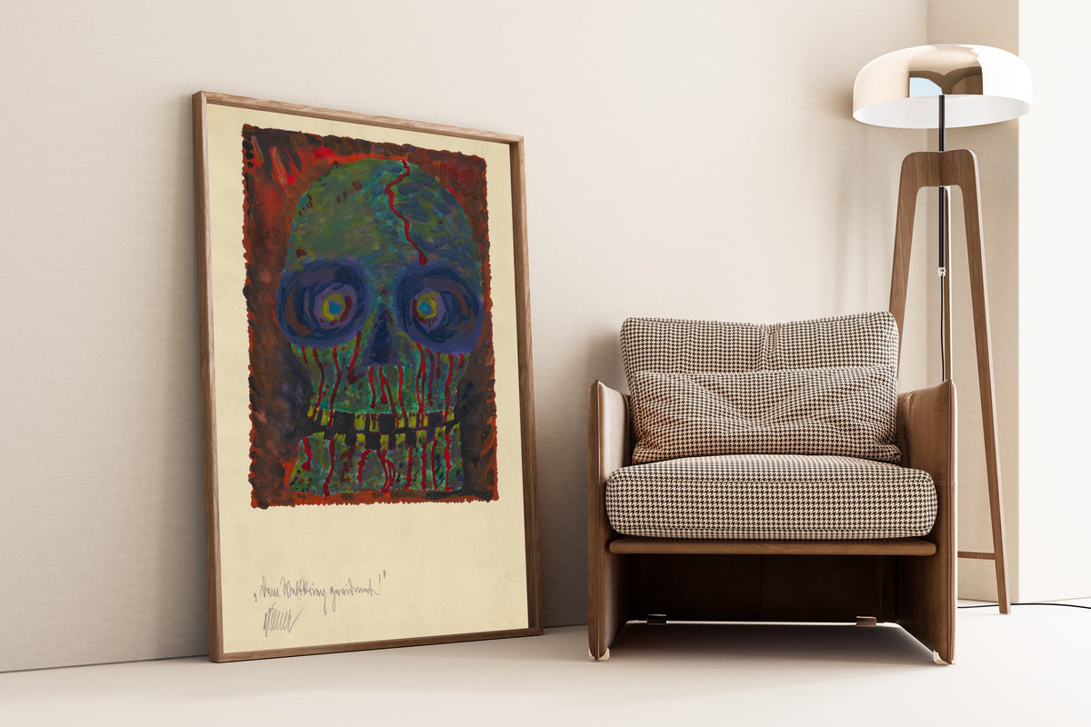 Karl Wiener — Dem Weltkrieg gewidmet! (Dedicated to the World War) | Surreal Art Print