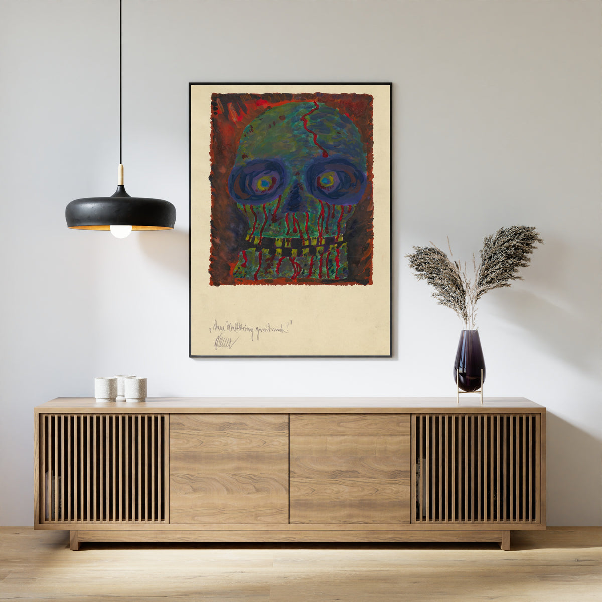 Karl Wiener — Dem Weltkrieg gewidmet! (Dedicated to the World War) | Surreal Art Print