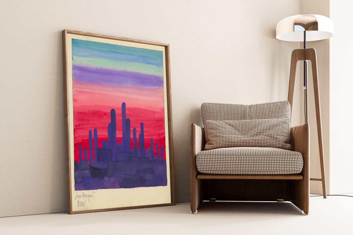 Karl Wiener — Der Morgen (The Morning) | Expressionist Art Print