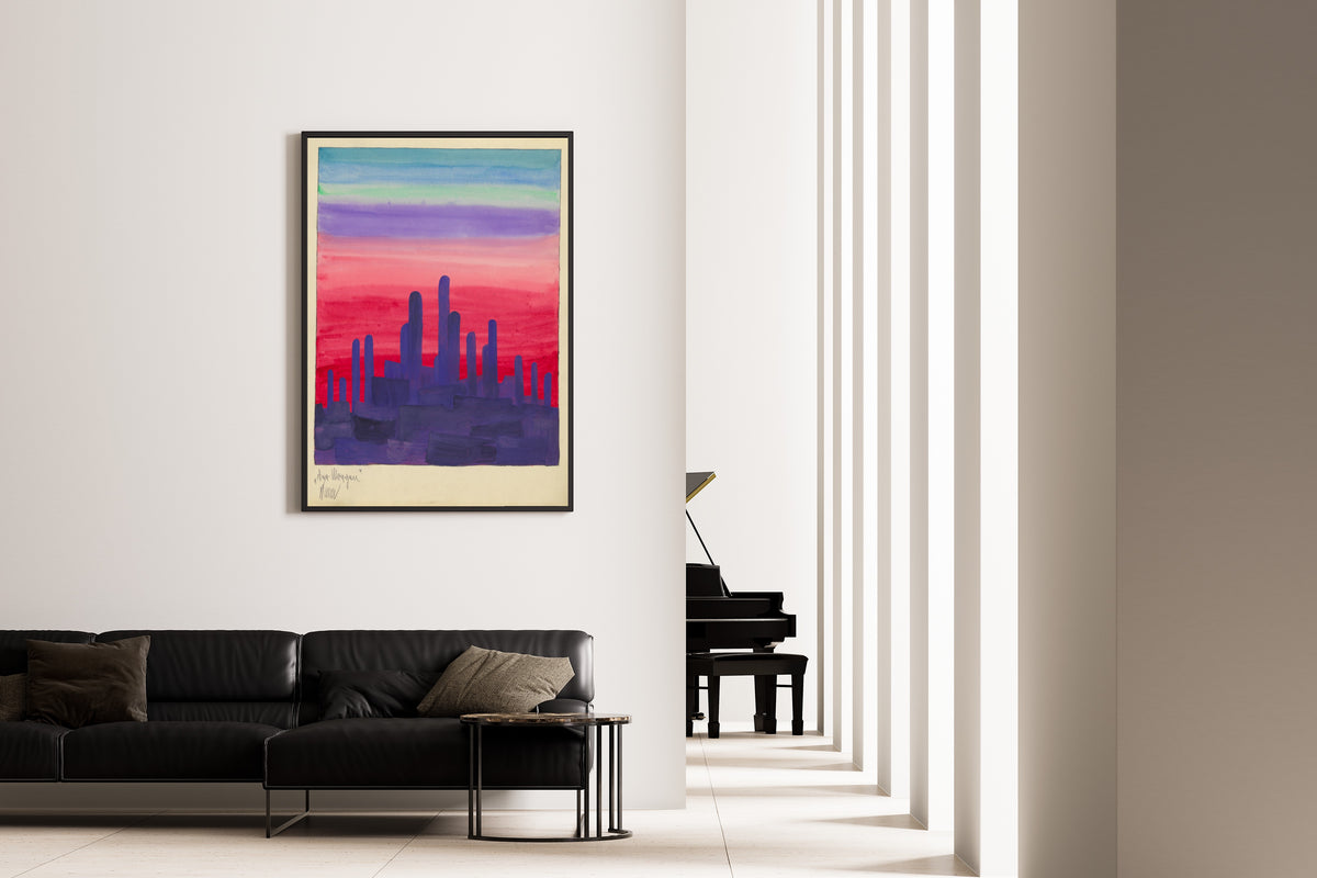 Karl Wiener — Der Morgen (The Morning) | Expressionist Art Print