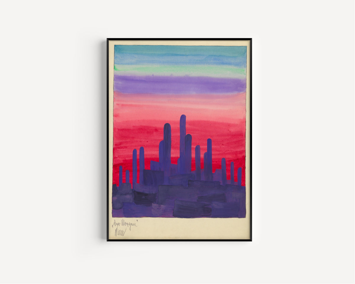 Karl Wiener — Der Morgen (The Morning) | Expressionist Art Print