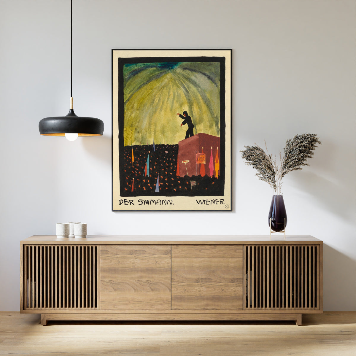 Karl Wiener — Der Sämann (The Sower) | Expressionist Art Print