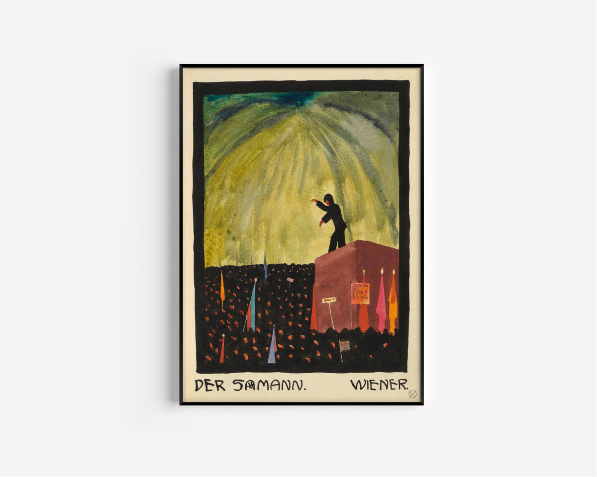Karl Wiener — Der Sämann (The Sower) | Expressionist Art Print