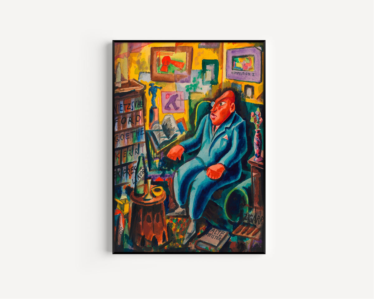 Karl Wiener — Der Snob (The Snob) | Modernist Art Print
