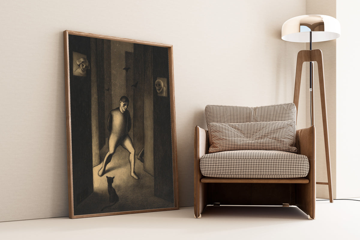 Karl Wiener — Der Träumer (The Dreamer) | Surreal Art Print