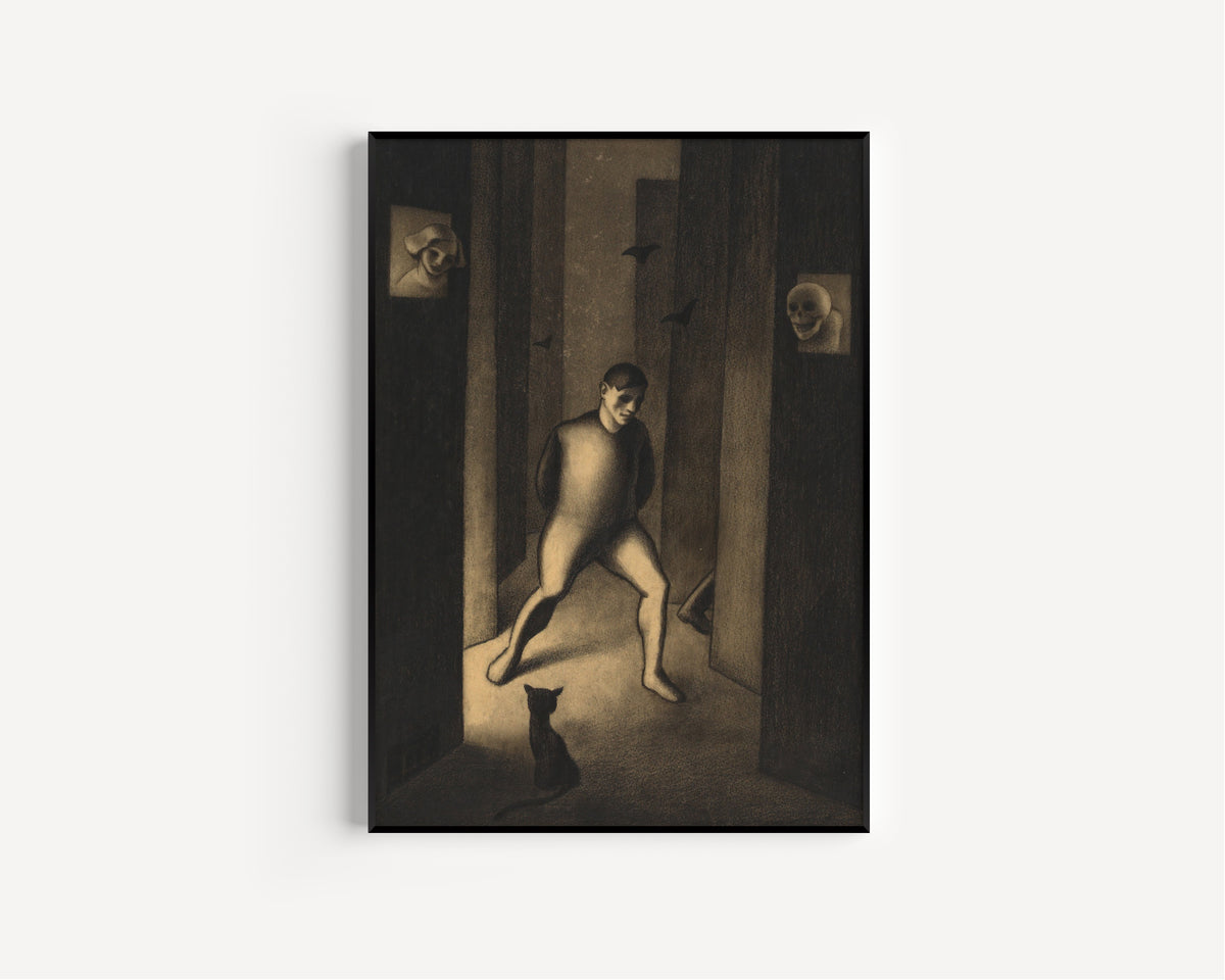 Karl Wiener — Der Träumer (The Dreamer) | Surreal Art Print