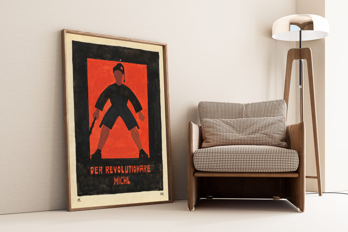 Karl Wiener — Der revolutionäre Michl (The Revolutionary Michl) | Vintage Poster Print