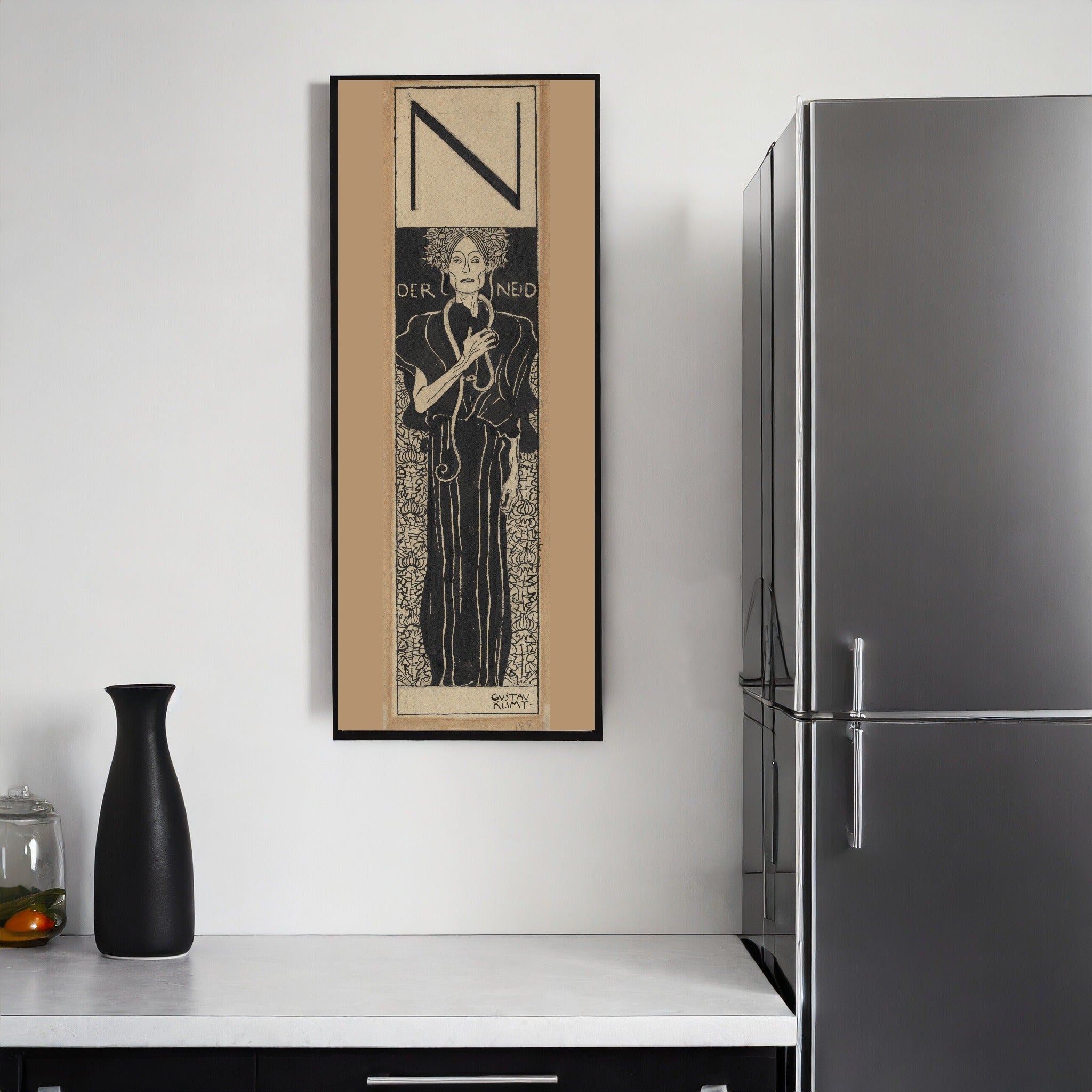 Gustav Klimt — Envy (Der Neid) | Fine Art Print