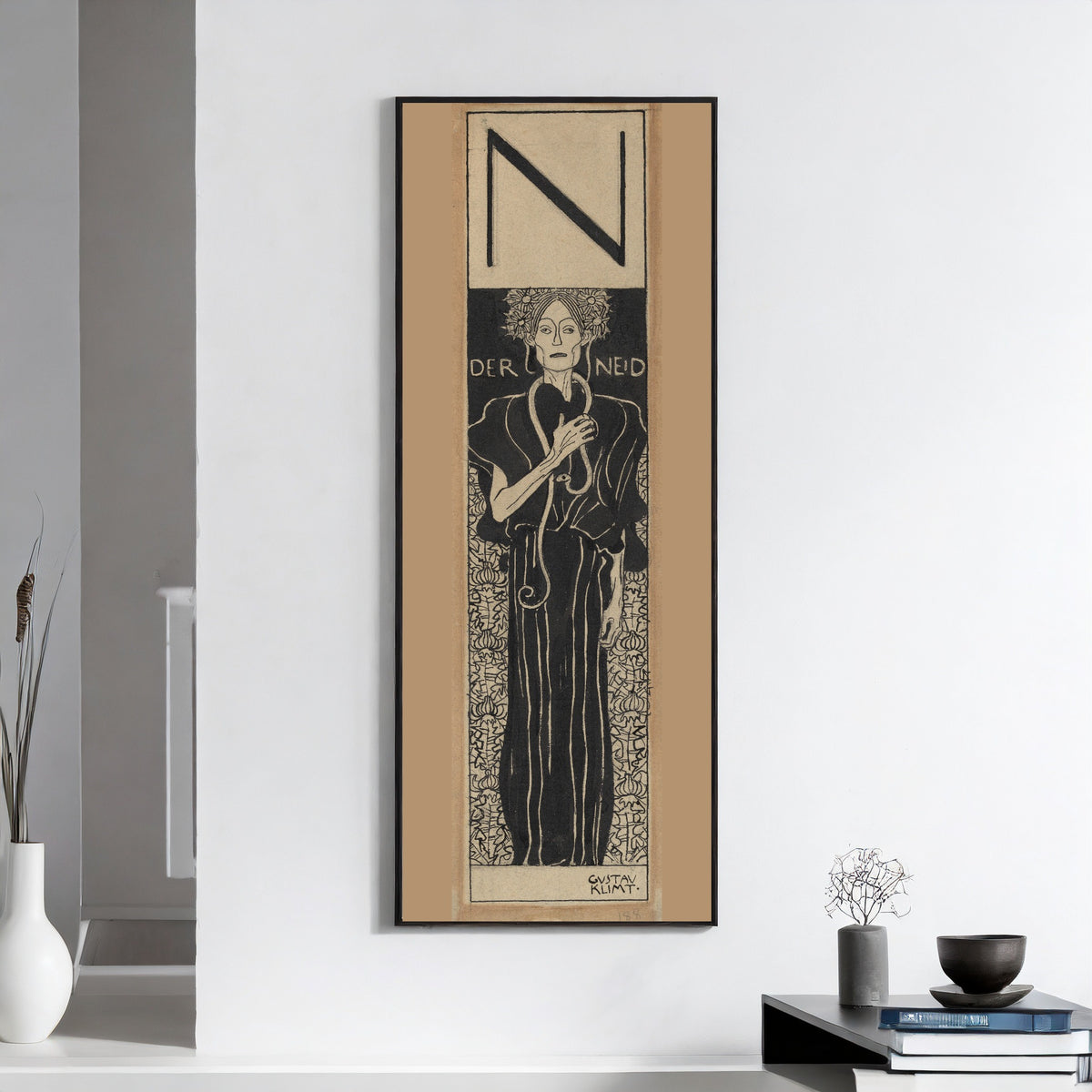 Gustav Klimt — Envy (Der Neid) | Fine Art Print