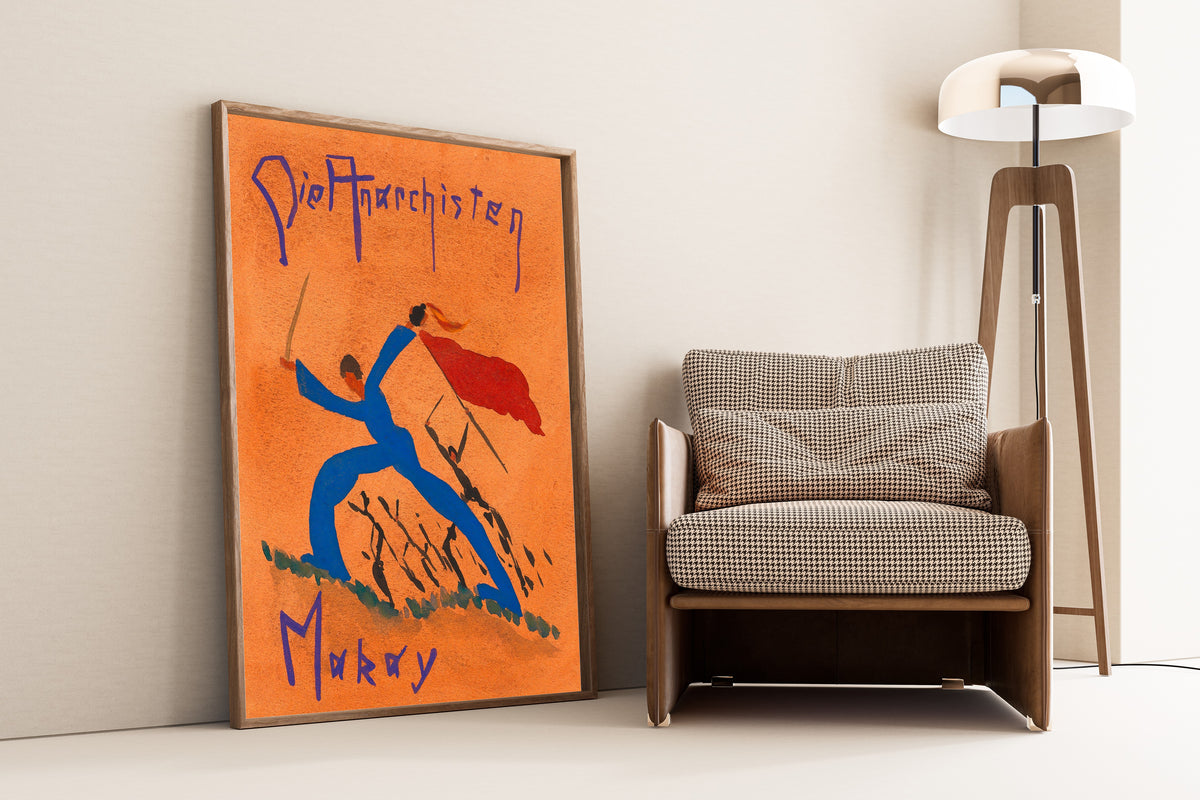 Karl Wiener — Die Anarchisten, Makay (The Anarchists) | Vintage Poster Print
