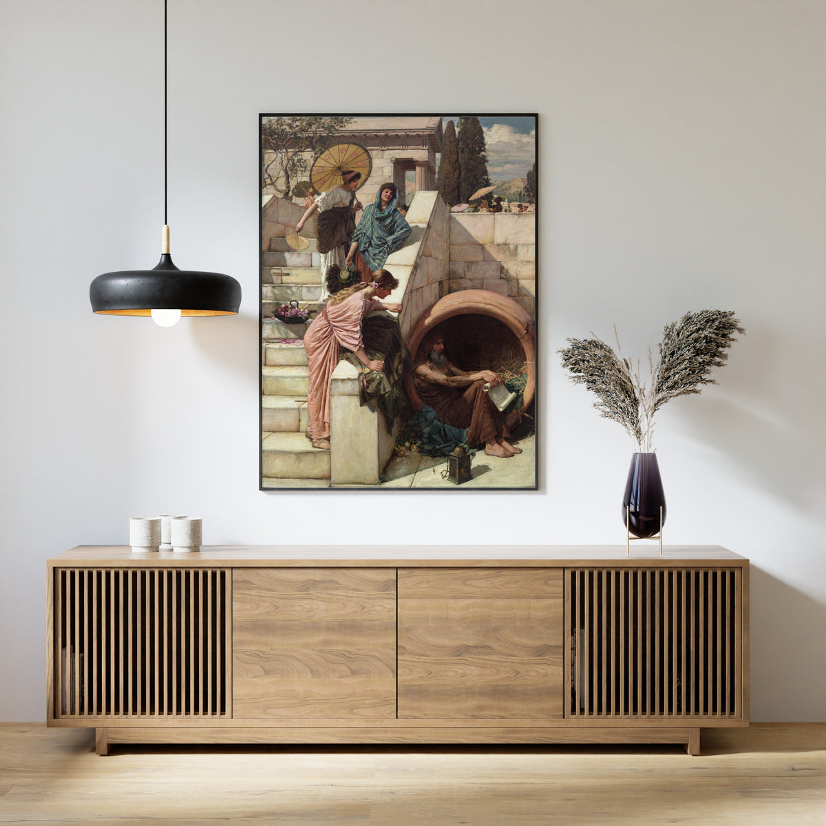 John William Waterhouse — Diogenes | Pre-Raphaelite Art Print