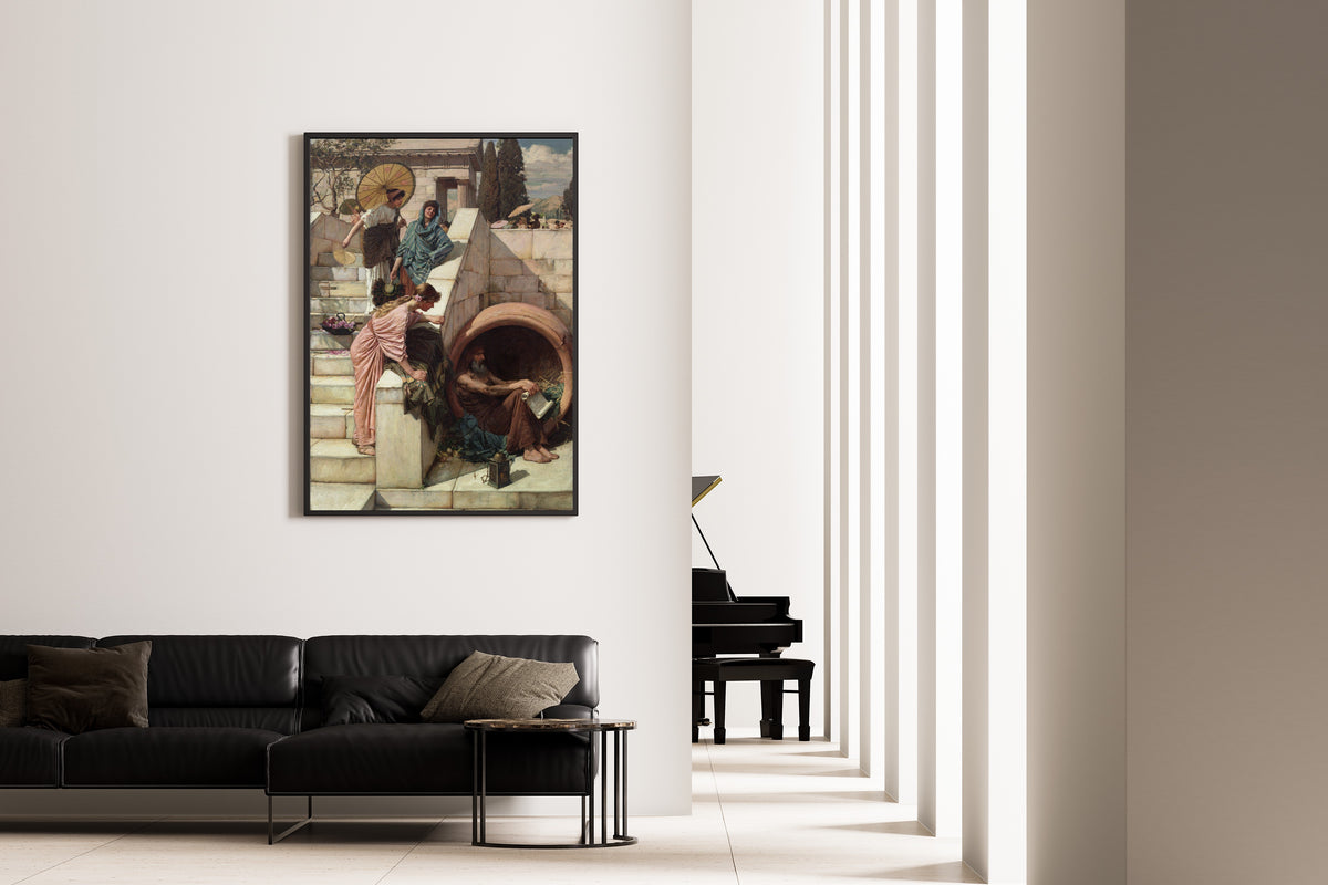 John William Waterhouse — Diogenes | Pre-Raphaelite Art Print