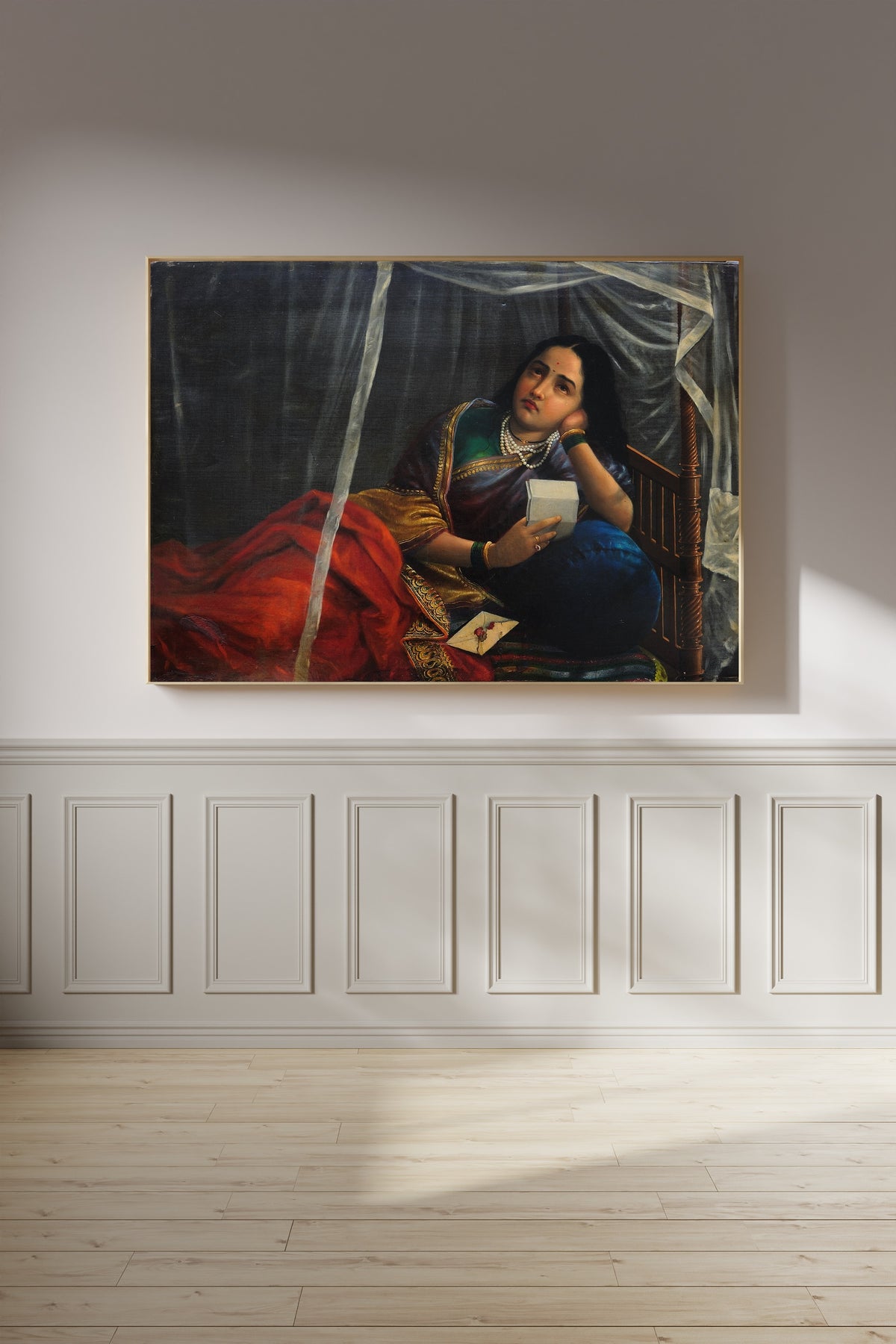 Raja Ravi Varma — Disappointed | Fine Art Print