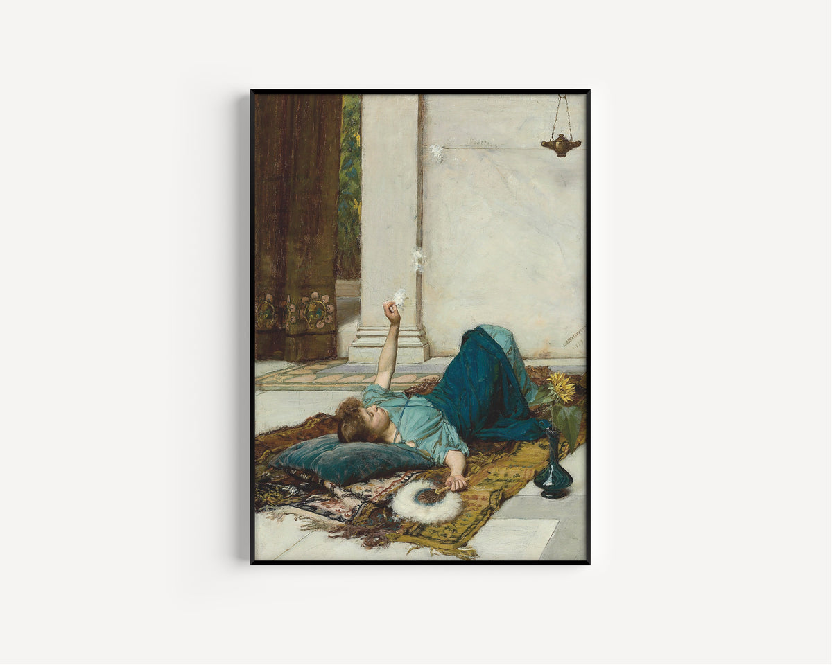 John William Waterhouse — Dolce Far Niente | Pre-Raphaelite Art Print