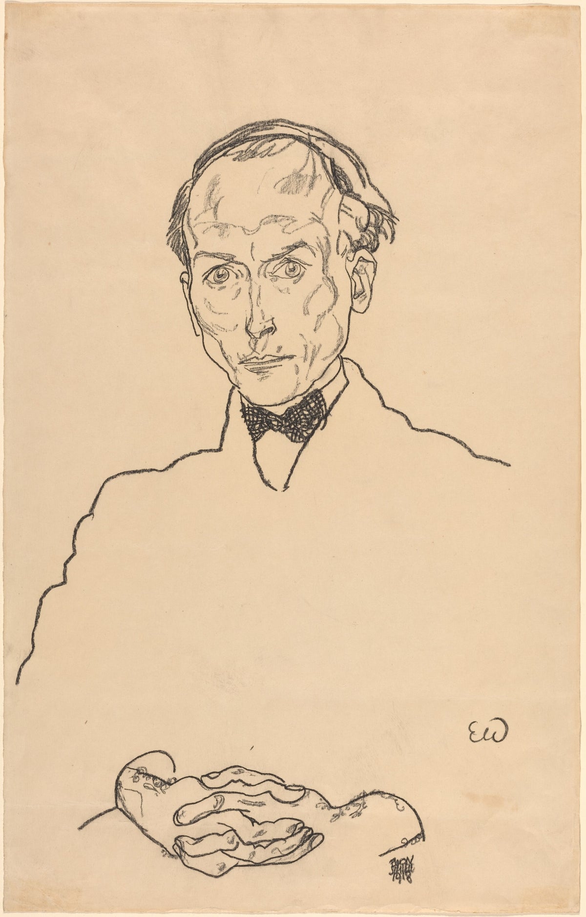Egon Schiele — Dr. Ernst Wagner | Expressionist Fine Art Print