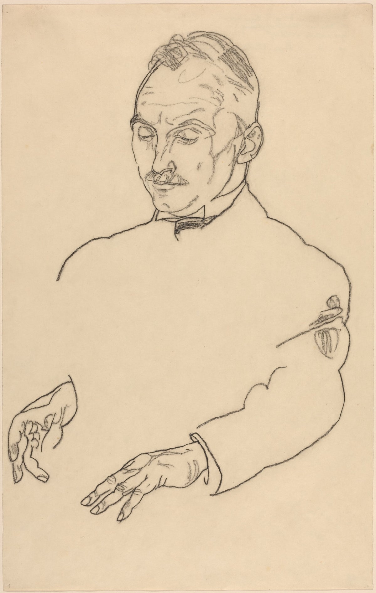 Egon Schiele — Dr. Koller | Expressionist Fine Art Print