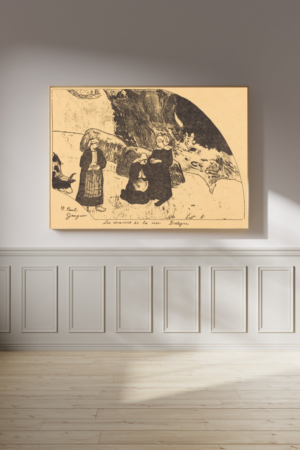 Paul Gauguin — Dramas of the Sea, Brittany (Les drames de la mer, Bretagne) | Lithograph Print