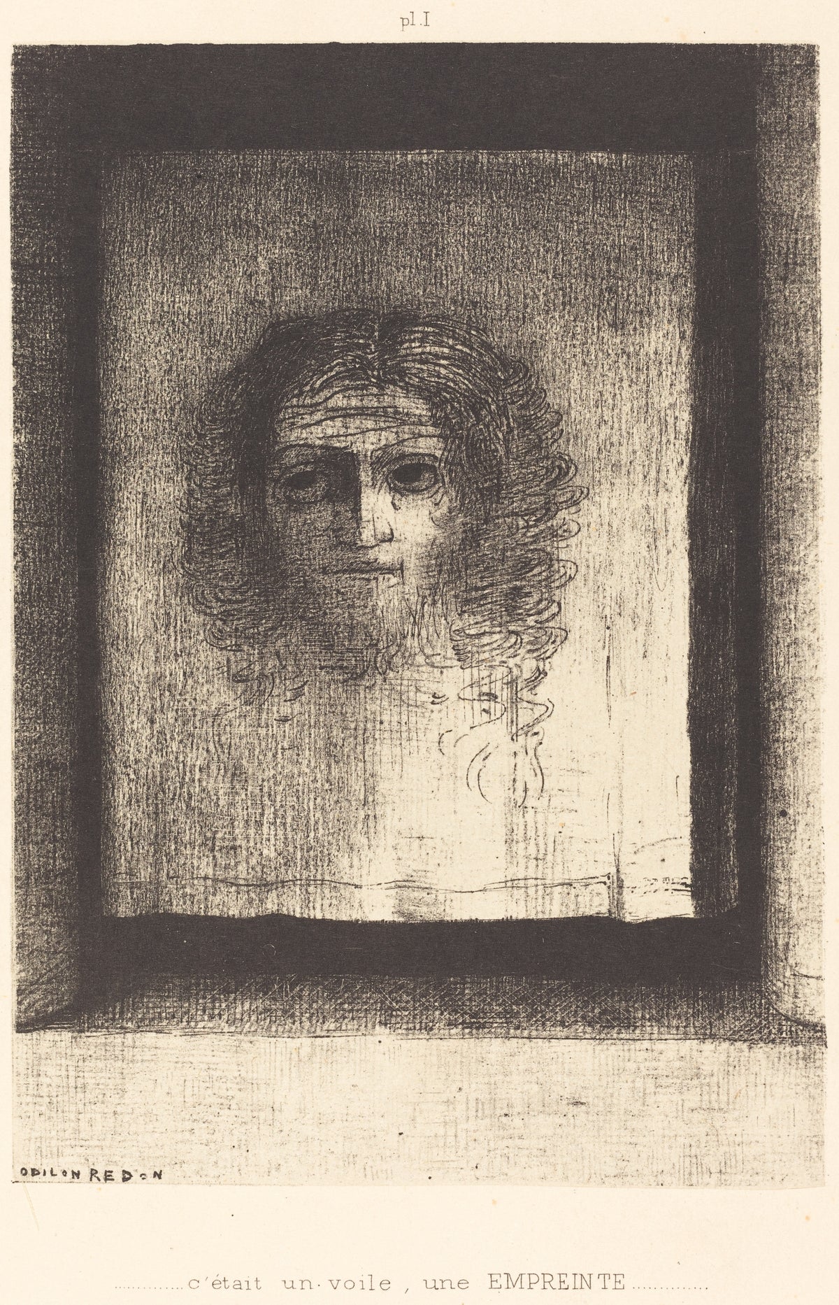 Odilon Redon — Dreams: It Was a Veil, an Imprint | Symbolist Art Print