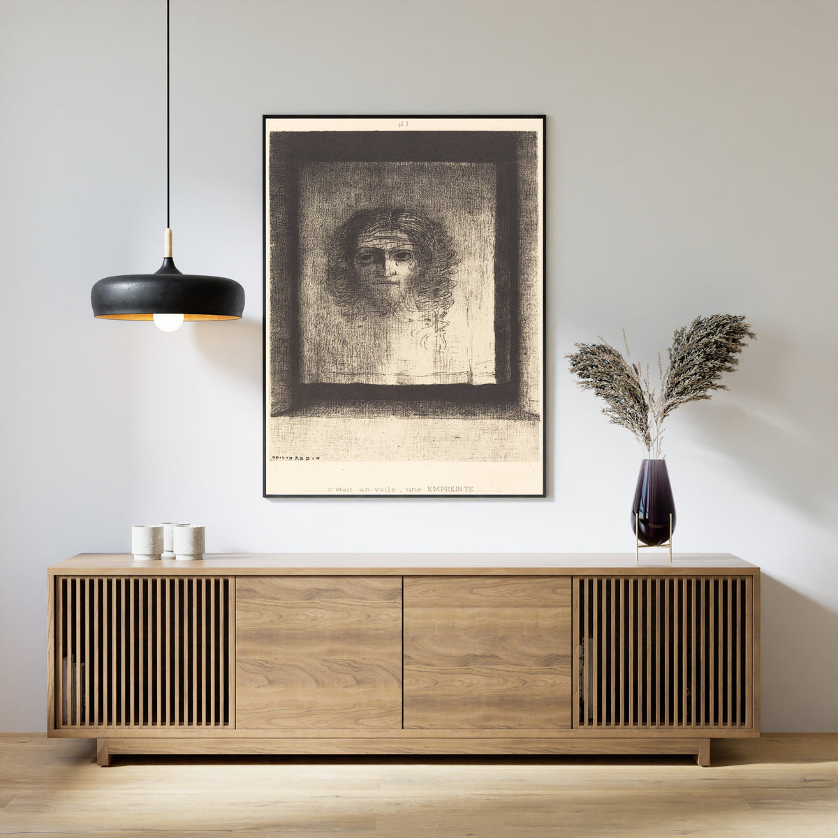Odilon Redon — Dreams: It Was a Veil, an Imprint | Symbolist Art Print