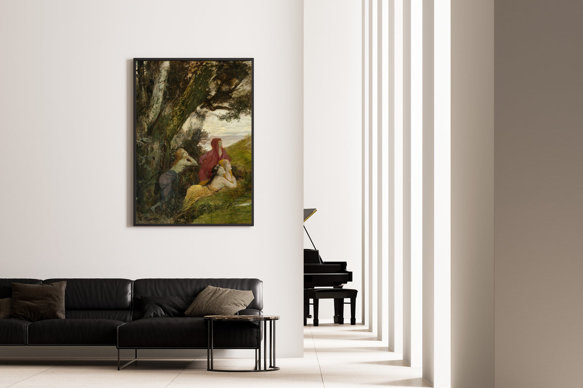 Arnold Böcklin — Dryads | Symbolist Art Print