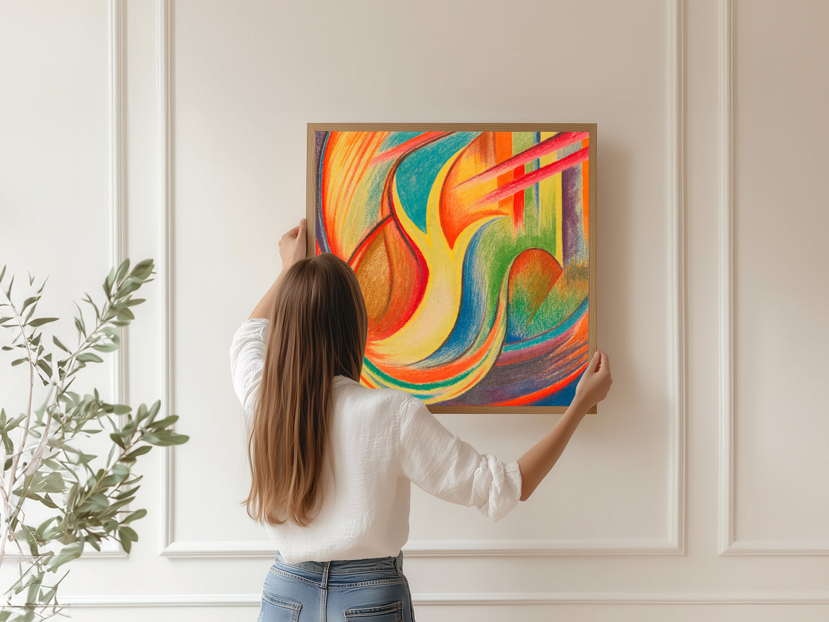Karl Wiener — Ekstase (Ecstasy) | Abstract Art Print