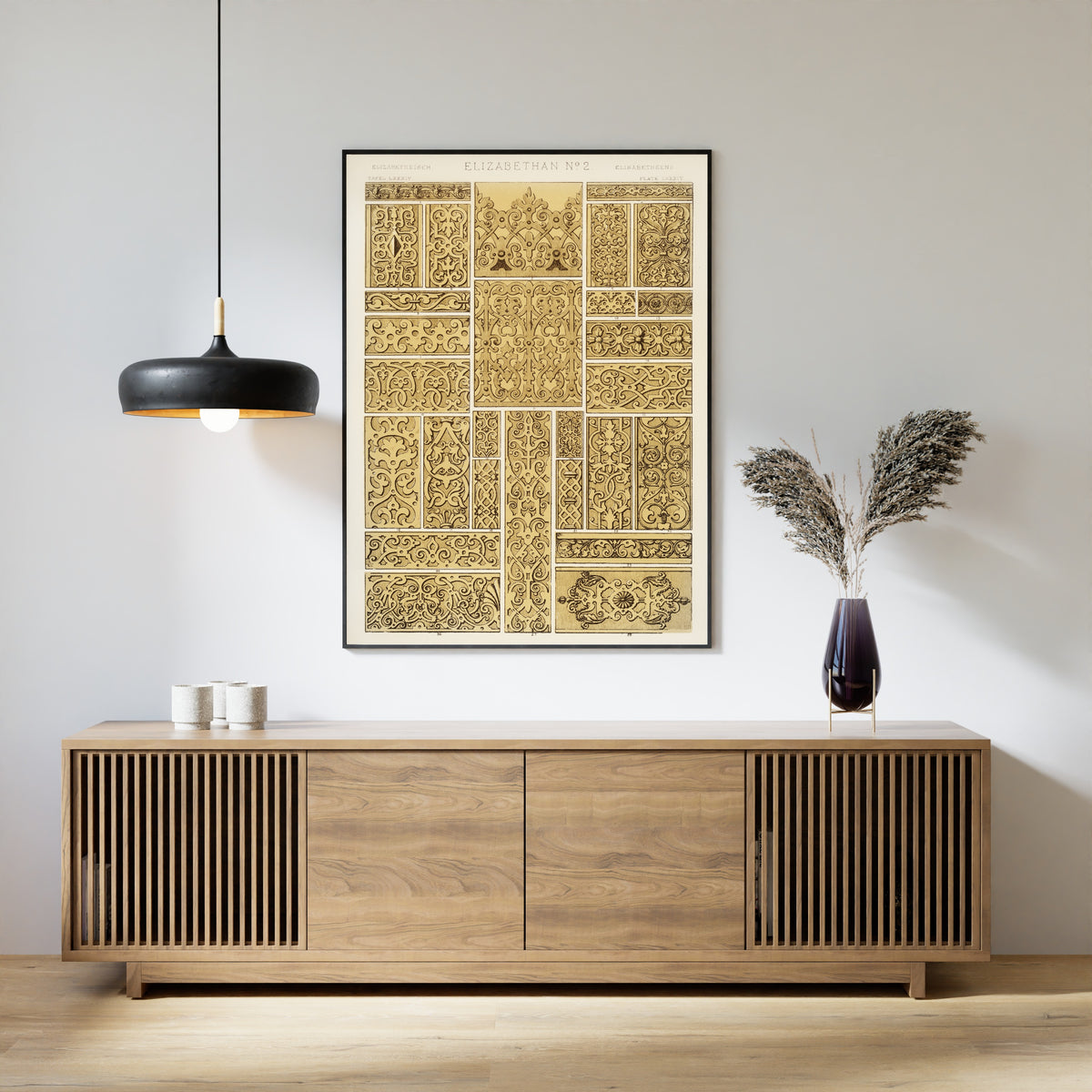 Owen Jones — Elizabethan No. 2 | Grammar of Ornament Design Print