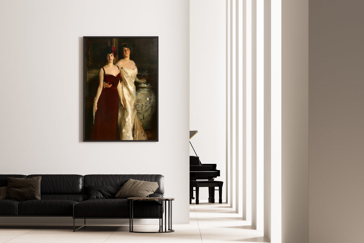 John Singer Sargent — Ena and Betty, Daughters of Asher and Mrs. Wertheimer | Fine Art Print