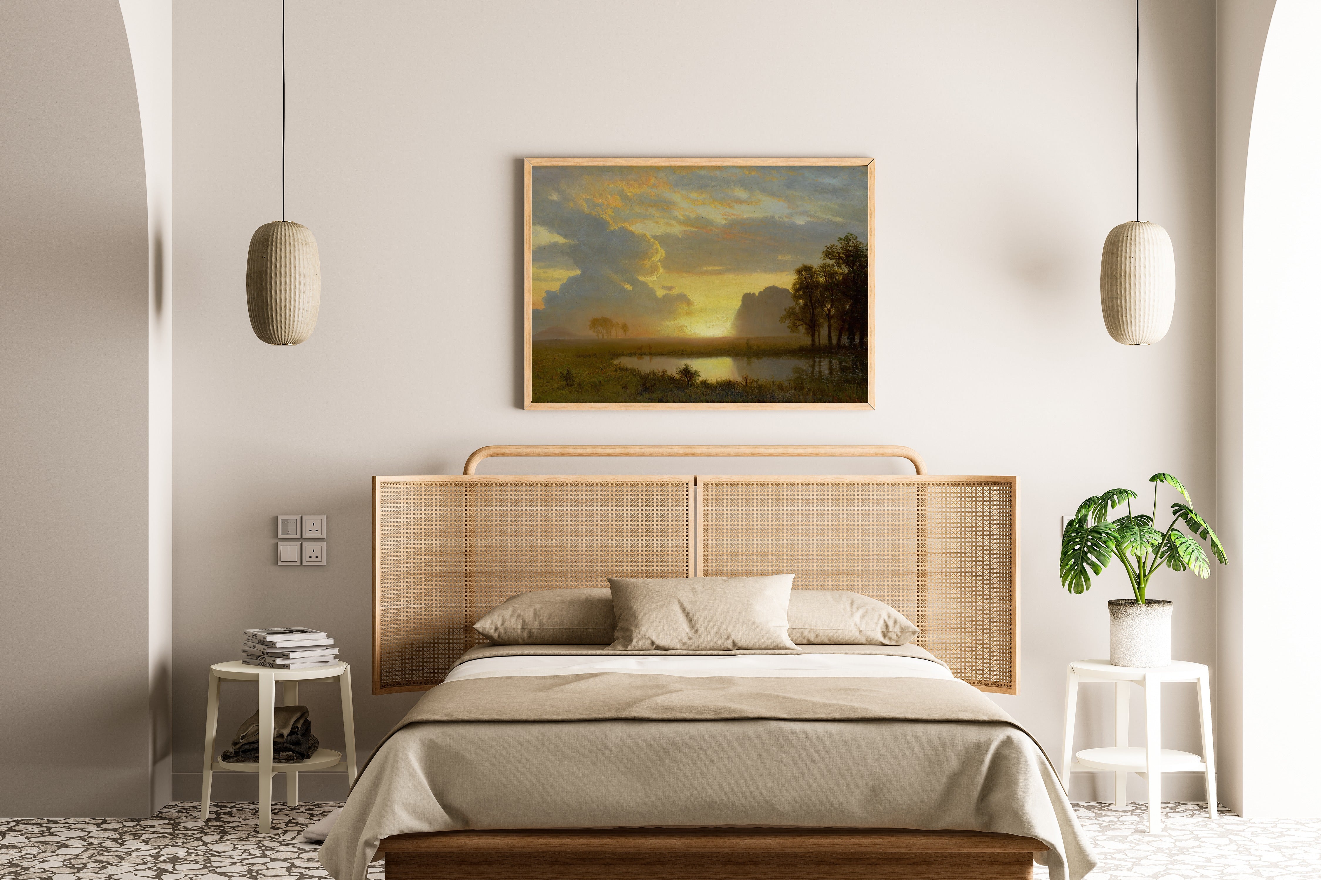Albert Bierstadt — Estes Park, Colorado | Landscape Fine Art Print