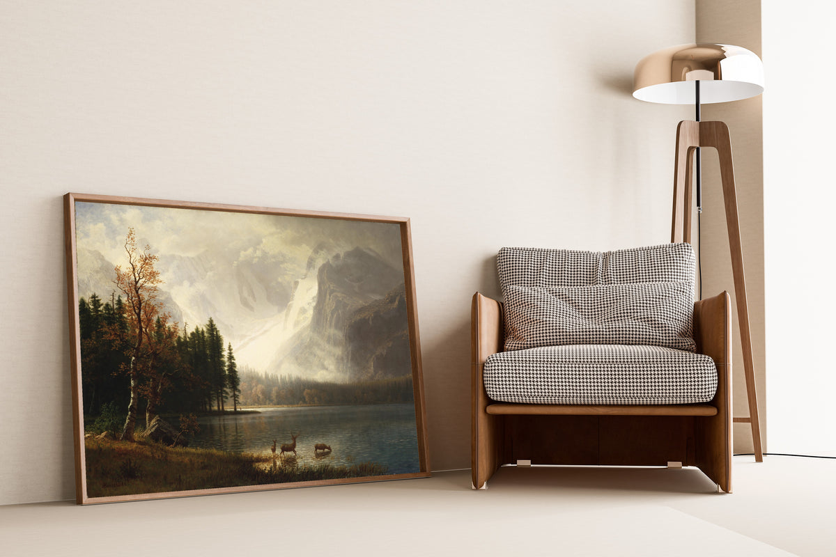 Albert Bierstadt — Estes Park, Colorado, Whyte's Lake | Landscape Fine Art Print